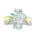 PopUp Klappkarte Baby Storch 3D Glückwunschkarte zur Geburt | Wandbild Galerie